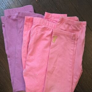 Juicy Couture Pink and Purple Kids Leggings